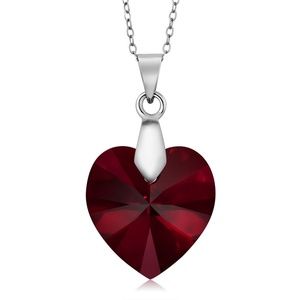Nirano Collection Red Heart Pendant Swarovski!